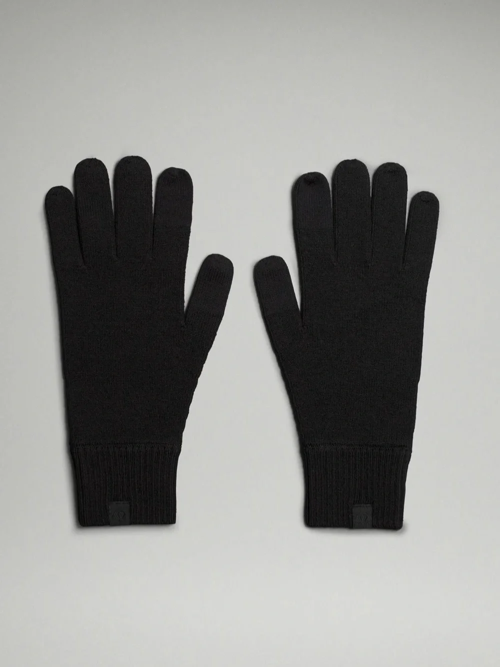 🌸Lululemon Warm Revelation Gloves size M Black Minimalist Winter Unisex Classic